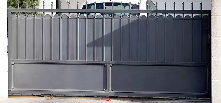 Metal Driveway Gate Installation Dumont